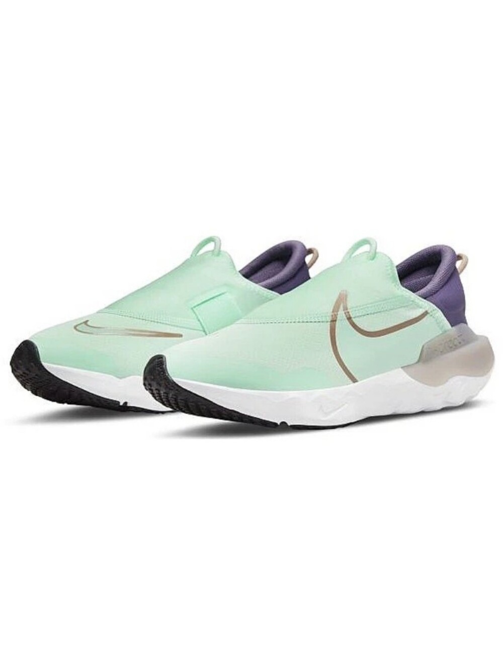 Nike React Flow Trainers Running Fitness Slip On Sports Shoes Size 5.5Y
